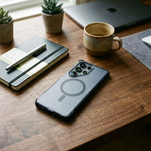 Заредете изображение във визуализатора на галерията – Case for Samsung S25 FE / S26 FE Forcell F-Protect BumperX Premium compatible with MagSafe black
