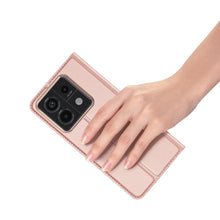 Заредете изображение във визуализатора на галерията – Dux Ducis Skin Pro case with flap and card slot for Xiaomi Redmi Note 13 Pro 5G - pink
