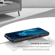 Заредете изображение във визуализатора на галерията – Nillkin Super Frosted Shield Pro Magnetic Case for Google Pixel 8A - black
