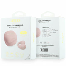 Заредете изображение във визуализатора на галерията – Wireless earphones OWS Guess Mini Classic pink
