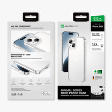 Заредете изображение във визуализатора на галерията – Amazing Thing Minimal Case IP156.1MINCL for Iphone 15 transparent
