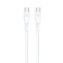 Заредете изображение във визуализатора на галерията – Cable USB C to USB C Blue Star 3A 60W QC4.0 1 m PJ-DQ1-C white
