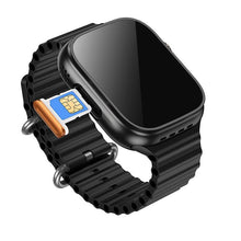 Заредете изображение във визуализатора на галерията – Smartwatch 1,96" TFT 4G Hoco with call function DYD01 black
