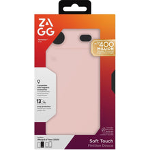 Заредете изображение във визуализатора на галерията – ZAGG case MANHATTAN SNAP compatible with MagSafe for IPHONE 17 Air pink blush
