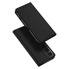 Заредете изображение във визуализатора на галерията – Dux Ducis Skin Pro case with flap and card slot for Sony Xperia 1VI - black
