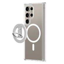 Заредете изображение във визуализатора на галерията – Amazing Thing Minimal Magsafe Grip Ring Case S24UMRMINCL for Samsung Galaxy S24 Ultra transparent
