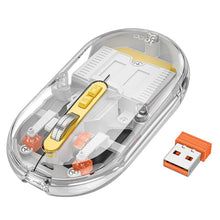 Заредете изображение във визуализатора на галерията – HOCO computer wireless mouse dual-mode SILENT 2,4G 1600 dpi GM35 space gray
