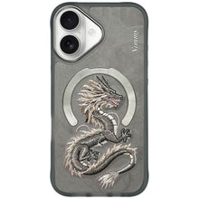 Заредете изображение във визуализатора на галерията – NIMMY case DRAGON compatible with MagSafe for IPHONE 16 gray
