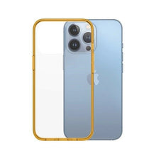Заредете изображение във визуализатора на галерията – PanzerGlass ClearCase Antibacterial Military Grade Certified Case for iPhone 13 Pro - Transparent Yellow
