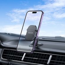 Заредете изображение във визуализатора на галерията – Borofone Car holder BH111 Adelante magnetic with stick-on base black
