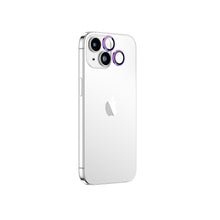 Заредете изображение във визуализатора на галерията – Amazing Thing Tempered glass AR Lens Glass IP15CAM2CGLA on camera for Iphone 15/15 Plus (2 pieces) purple
