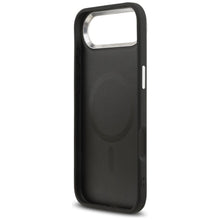 Заредете изображение във визуализатора на галерията – KARL LAGERFELD case for IPHONE 17 Air compatible with MagSafe KLHMP17MPSMLRKCK (PU K&amp;C PINS) black
