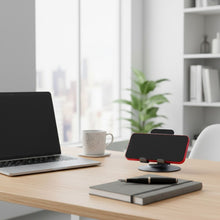Заредете изображение във визуализатора на галерията – Forcell F-GRIP Fold Stand 3 360 desk holder grey
