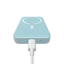Заредете изображение във визуализатора на галерията – Baseus Magnetic Mini induction power bank 10000mAh 20W - blue + USB-C - USB-C cable

