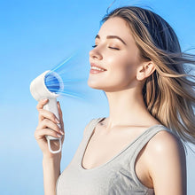 Заредете изображение във визуализатора на галерията – HOCO high speed handheld fan HX63 white
