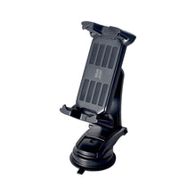 Заредете изображение във визуализатора на галерията –  BLUE STAR Max Wide with lock system car holder for tablet 4,7-14" windshield mount black
