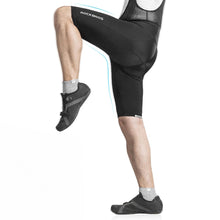 Заредете изображение във визуализатора на галерията – Rockbros RK2002M short bib shorts with M insert - black
