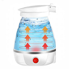 Заредете изображение във визуализатора на галерията – Folding electric kettle 600 ml 600W RC-K-732 white
