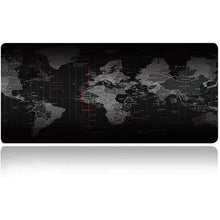 Заредете изображение във визуализатора на галерията – Mouse / keyboard pad &quot;World map&quot; 30 x 80 x 2 mm RC-K-1073 black
