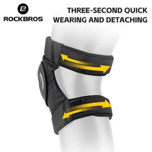 Заредете изображение във визуализатора на галерията – Rockbros 19230003001 knee pads - black
