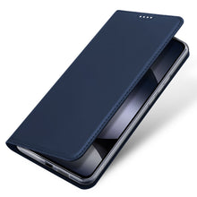 Заредете изображение във визуализатора на галерията – DUX DUCIS wallet case SKIN PRO for REDMI NOTE 14 4G (163,25mm) blue
