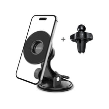 Заредете изображение във визуализатора на галерията – Tech-Protect N50 Magnetic Car Phone Holder MagSafe for Cockpit/Air Vent - Black
