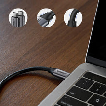 Заредете изображение във визуализатора на галерията – Ugreen US161 50751 USB-C 3.1 / USB-C 3.1 cable 1.5m - gray

