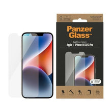 Заредете изображение във визуализатора на галерията – PanzerGlass Classic Fit antibacterial glass for iPhone 14 / 13 Pro / 13
