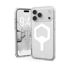 Заредете изображение във визуализатора на галерията – UAG Urban Armor Gear case PLYO compatible with MagSafe for IPHONE 17 Pro Max ice / white
