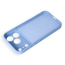 Заредете изображение във визуализатора на галерията – Case for iPhone 18 Pro Max / 17 Pro Max Silicone Mag Cover compatible with MagSafe (camera protection) light blue
