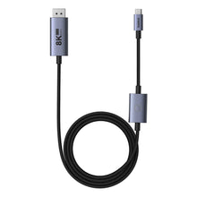 Заредете изображение във визуализатора на галерията – Baseus High Definition Series BS-OH139 USB-C / DP 8K PD 100W 1.5m cable - black
