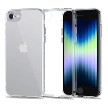Заредете изображение във визуализатора на галерията – Tech-Protect FlexAir case for iPhone 7 / 8 / SE 2020 / 2022 - transparent

