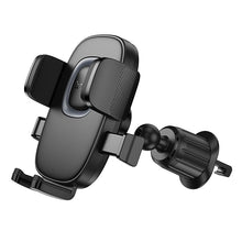 Заредете изображение във визуализатора на галерията – HOCO car charger for air vent H75 black
