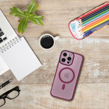 Заредете изображение във визуализатора на галерията – VARIETE MAG COVER Case compatible with MagSafe for IPHONE 16 PRO MAX purple

