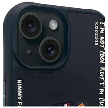 Заредете изображение във визуализатора на галерията – NIMMY case GLASSES COOL CAT for IPHONE 15 black
