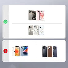 Заредете изображение във визуализатора на галерията – Ugreen Magnetic Wallet 45165 magnetic MagSafe with stand - black

