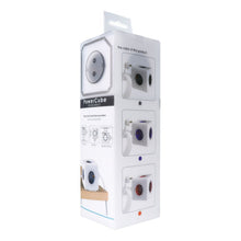 Заредете изображение във визуализатора на галерията – Power strip cube 5 sockets max 3680W with 1,4m power cable E03 white

