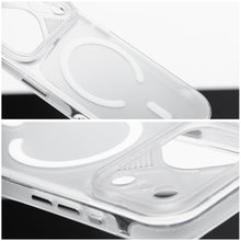 Заредете изображение във визуализатора на галерията – Case for iPhone 15 PRO Aurora compatible with MagSafe white
