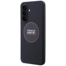 Заредете изображение във визуализатора на галерията – RED BULL case for SAMSUNG A37 RBHCA3724PUILVR (Meshed PU Red Ring &amp; Metal Buttons) navy
