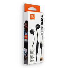 Заредете изображение във визуализатора на галерията – Wire earphones USB C JBL 305C black
