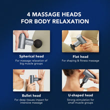 Заредете изображение във визуализатора на галерията – SKG F3-EN massage gun for the whole body - gray
