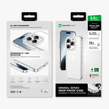 Заредете изображение във визуализатора на галерията – Amazing Thing Minimal Case IP156.1PMINCL for Iphone 15 Pro transparent
