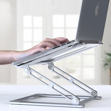 Заредете изображение във визуализатора на галерията – Tech-Protect ULS400 universal extendable stand for a laptop up to 17" - silver
