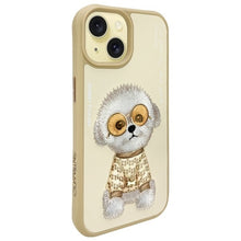 Заредете изображение във визуализатора на галерията – NIMMY case GLASSES COOL DOG for IPHONE 15 khaki
