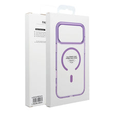 Заредете изображение във визуализатора на галерията – Case for iPhone 18 Pro / 17 Pro Frame Clear Hybrid Mag Cover compatible with MagSafe black
