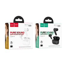 Заредете изображение във визуализатора на галерията – Wireless earphones Hoco TWS EQ30 white
