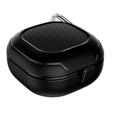 Заредете изображение във визуализатора на галерията – Tech-Protect Rough Carbon Case for Samsung Galaxy Buds FE / 2 Pro / 2 / Live / Pro - Black
