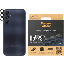 Заредете изображение във визуализатора на галерията – PanzerGlass Hoops Camera Protection for Samsung Galaxy A25 5G - with Black Frame
