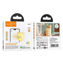 Заредете изображение във визуализатора на галерията – Locator compatible with Apple Find My Hoco Cat shape E91D beige
