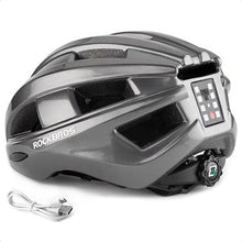 Заредете изображение във визуализатора на галерията – Rockbros ZK-013TI bicycle helmet - gray

